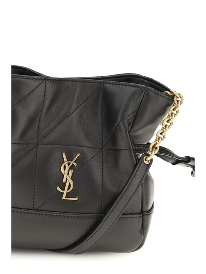 SAINT LAURENT OS jamie mini leather clutch bag