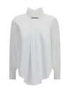 blouse with monili decoration