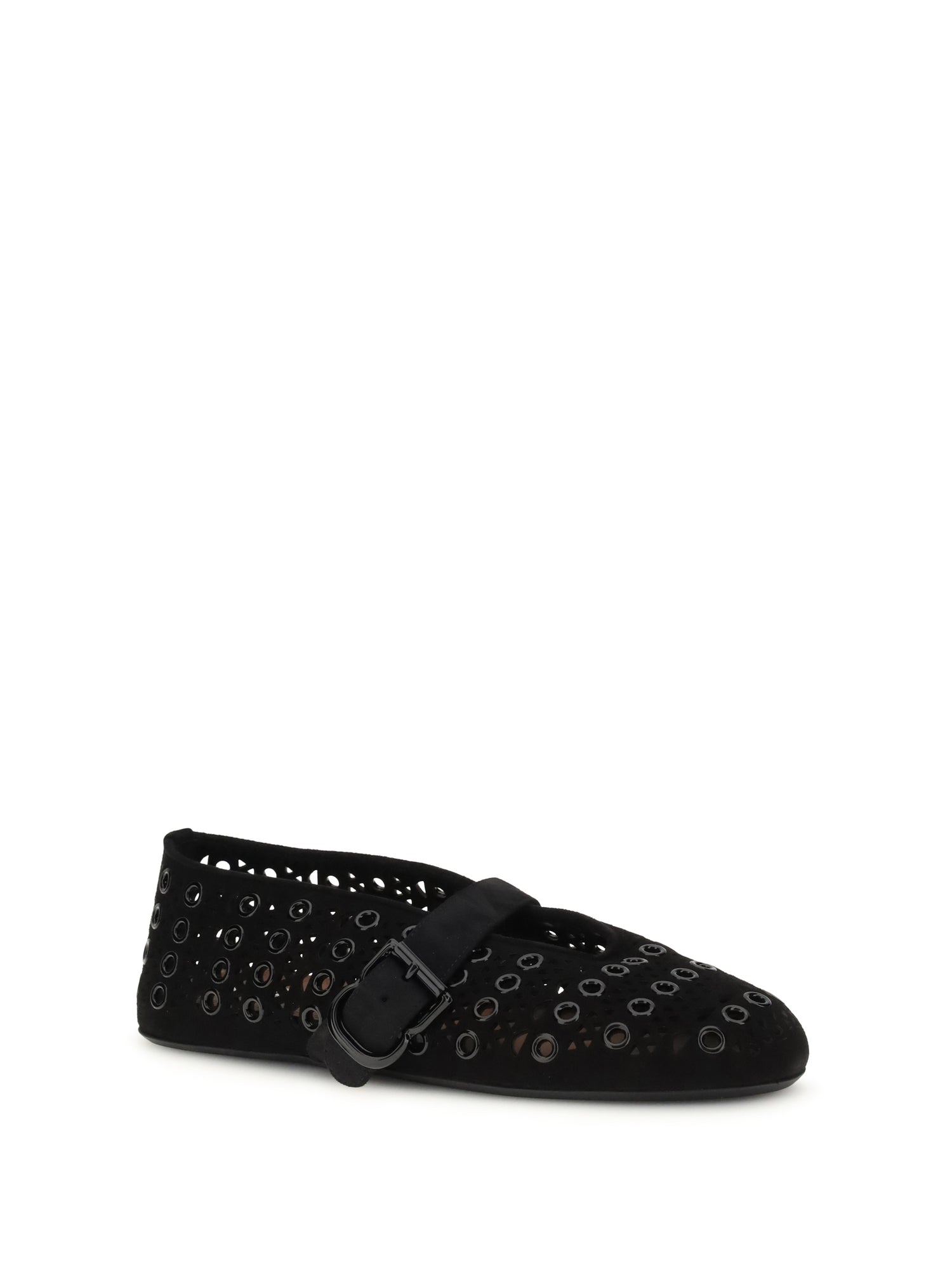 ALAIA 36 vienne ballerinas with eyelets