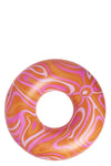 patterned pvc inflatable donut