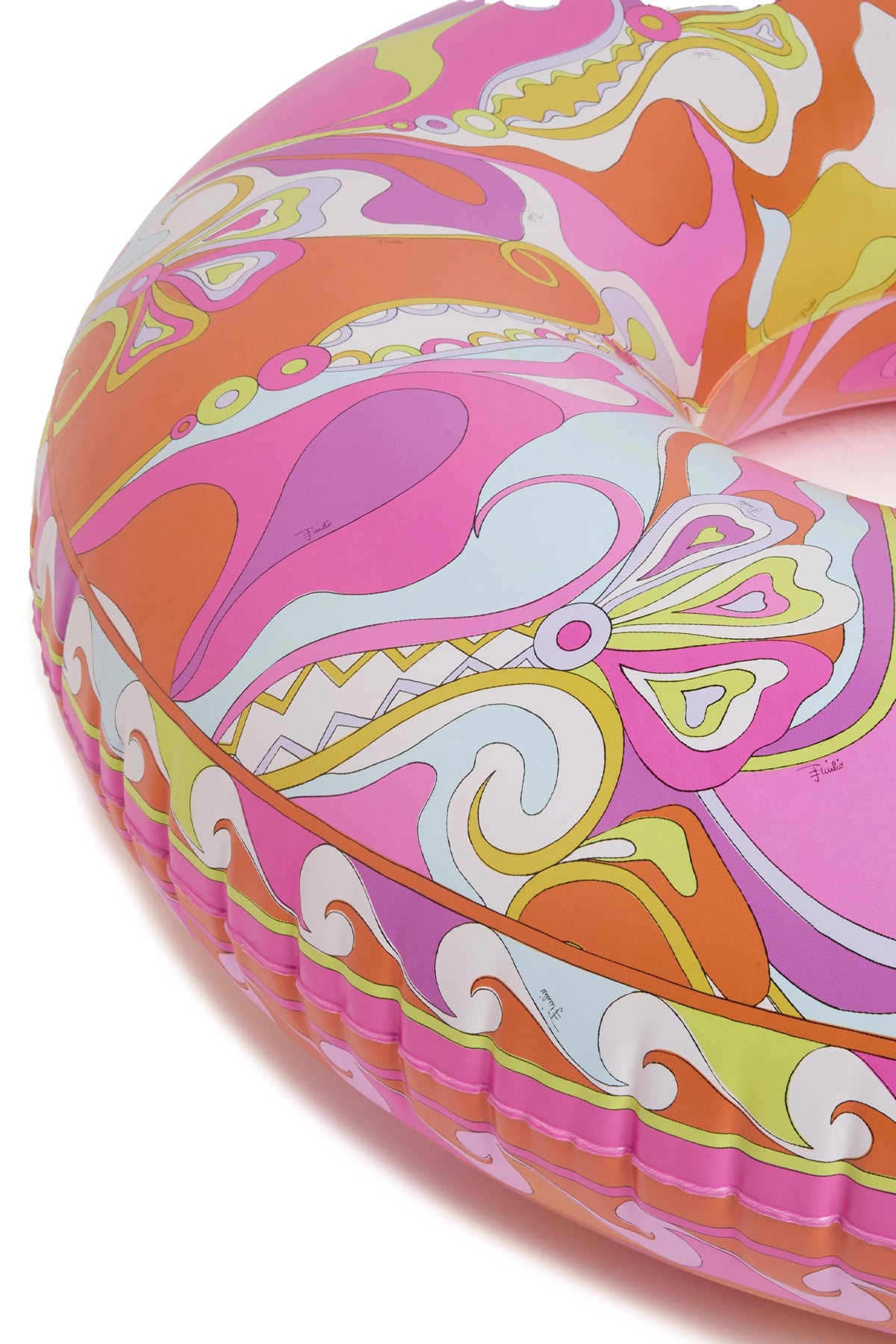 patterned pvc inflatable donut