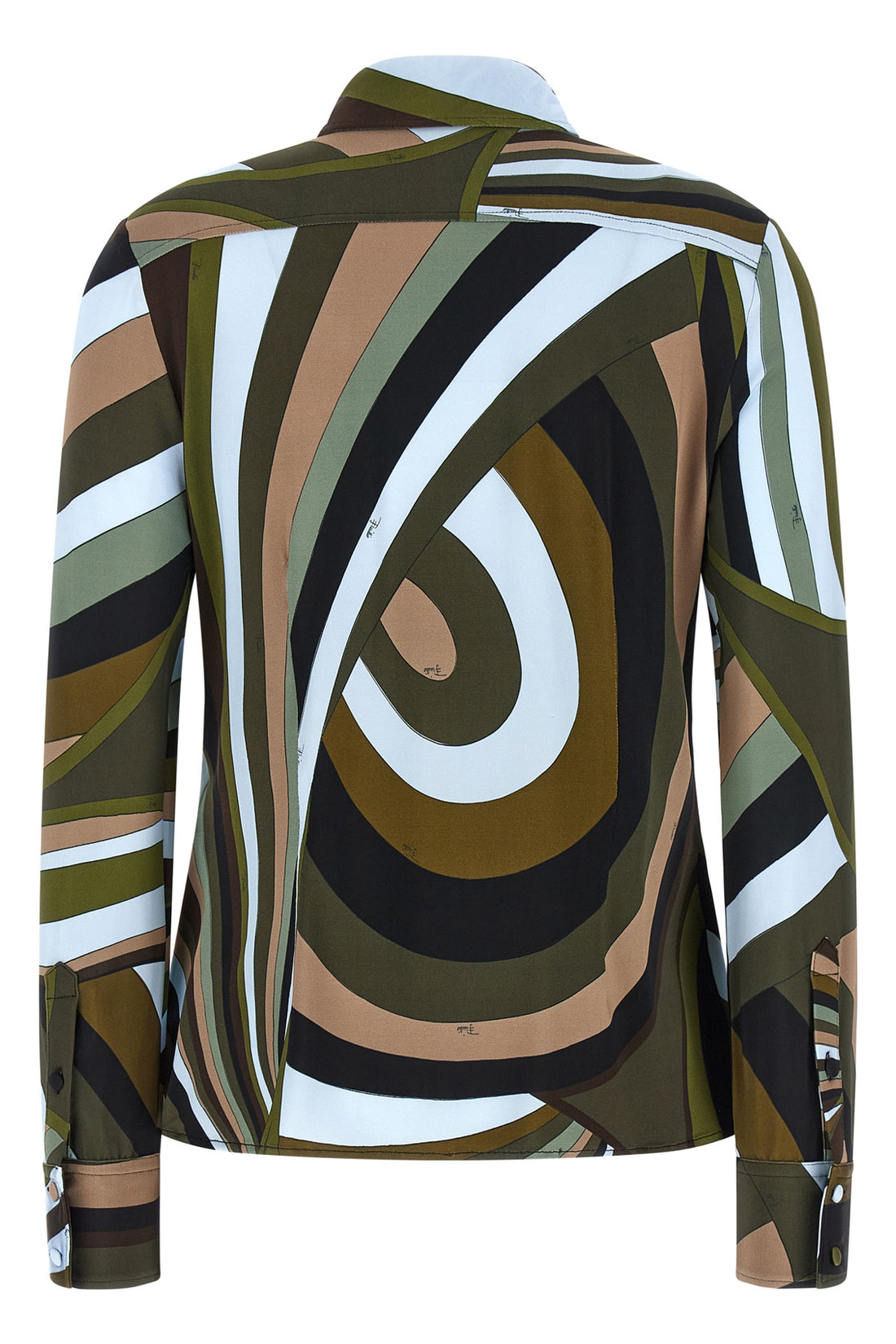 PUCCI 38 all-over stretch viscose shirt