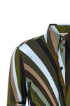 all-over stretch viscose shirt