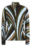 all-over stretch viscose shirt