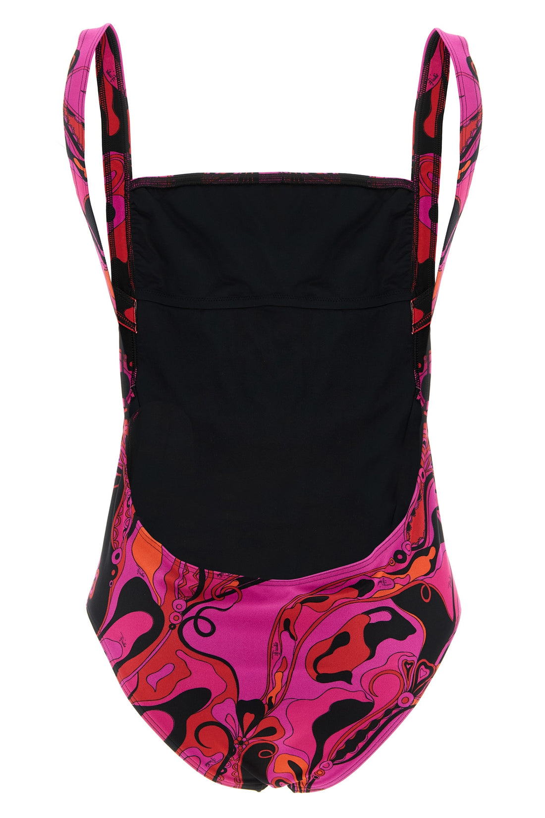 PUCCI L the pucci one-piece swimsuit stands out for its essential silhouette enriched by