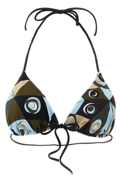 triangle lycra bikini top