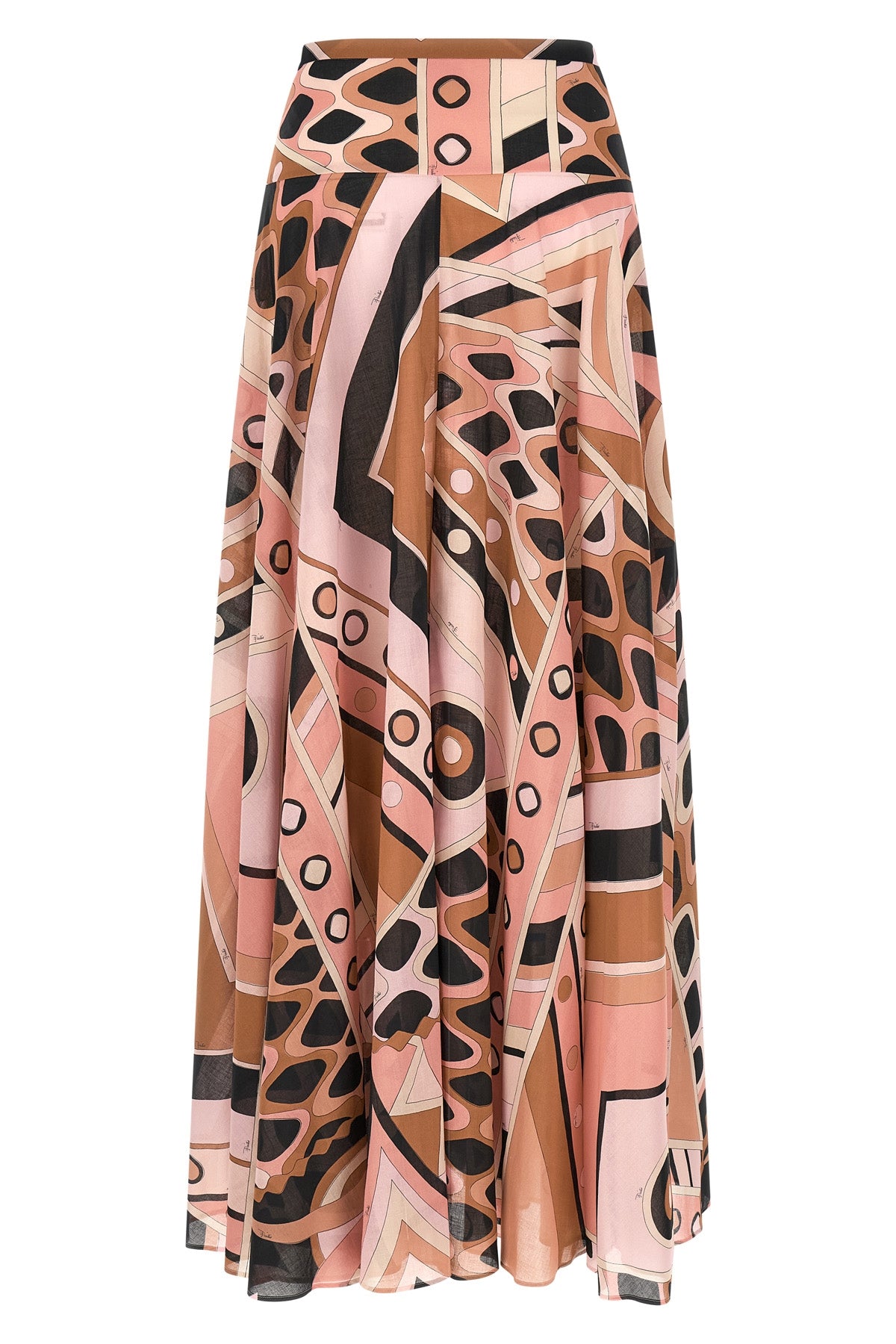 long skirt in cotton muslin