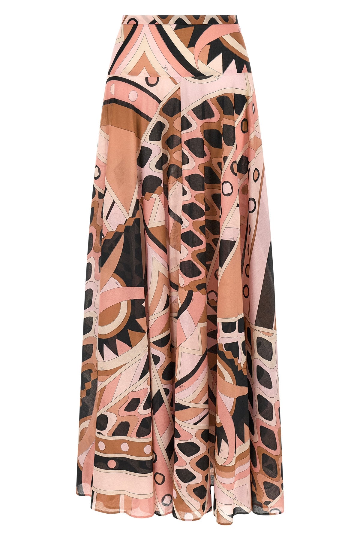 long skirt in cotton muslin