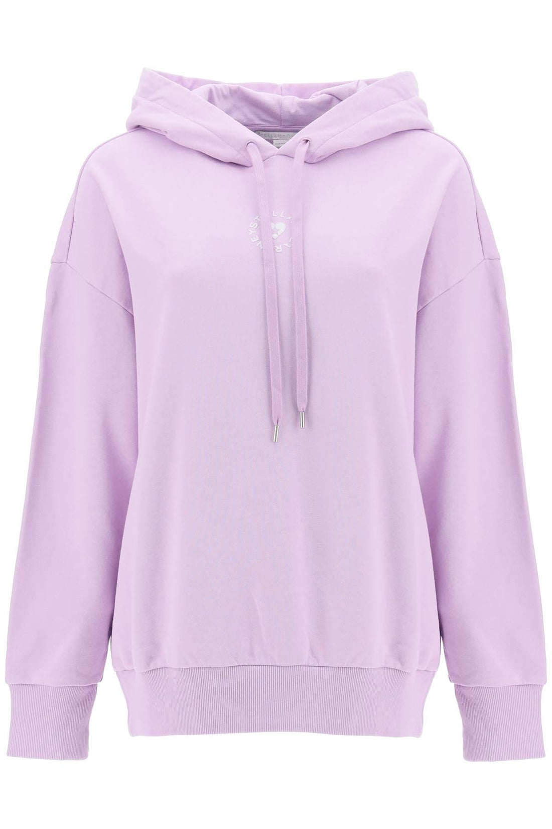 iconic mini heart hooded sweatshirt