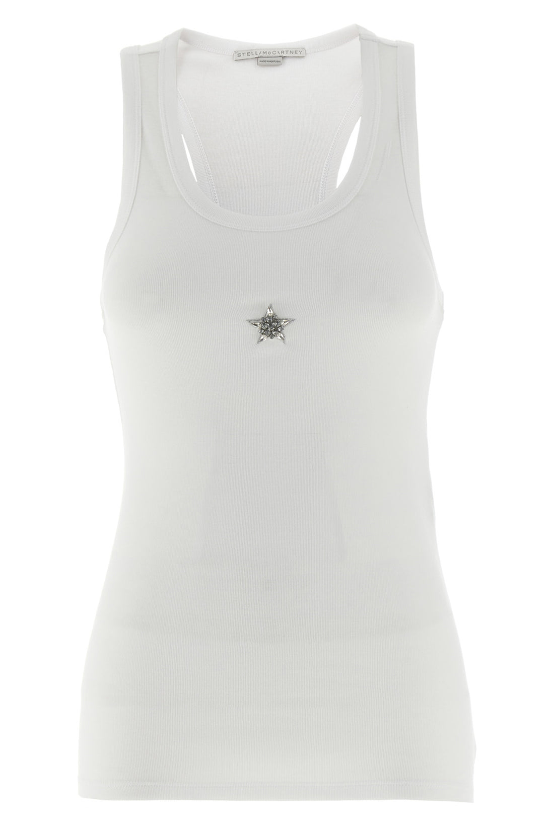 STELLA MCCARTNEY M crystal mini star slightly stretch cotton top