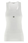crystal mini star slightly stretch cotton top