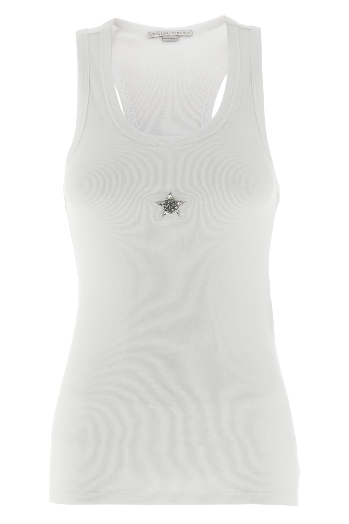 crystal mini star slightly stretch cotton top