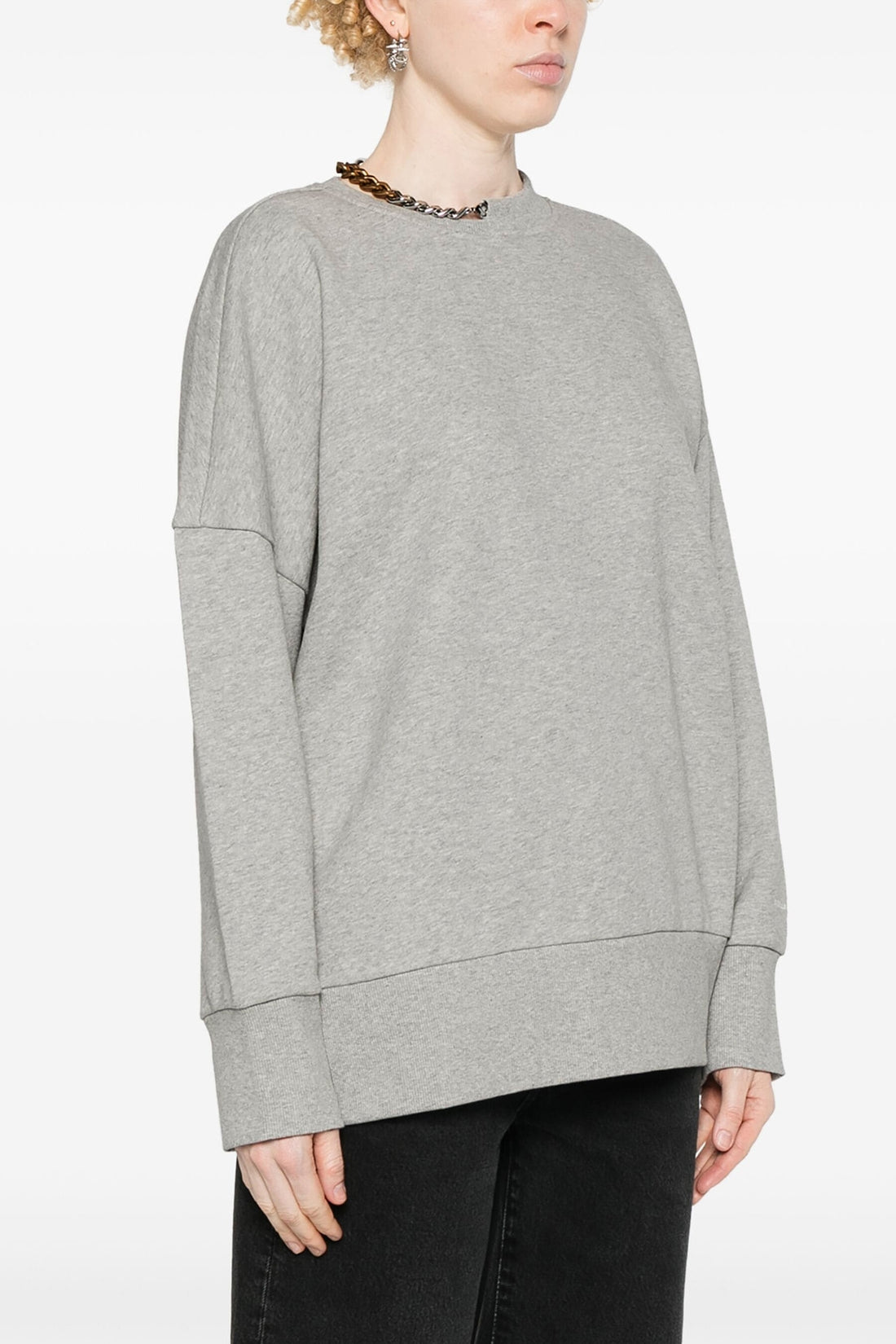 STELLA MCCARTNEY XS chain cotton sweatshirt
