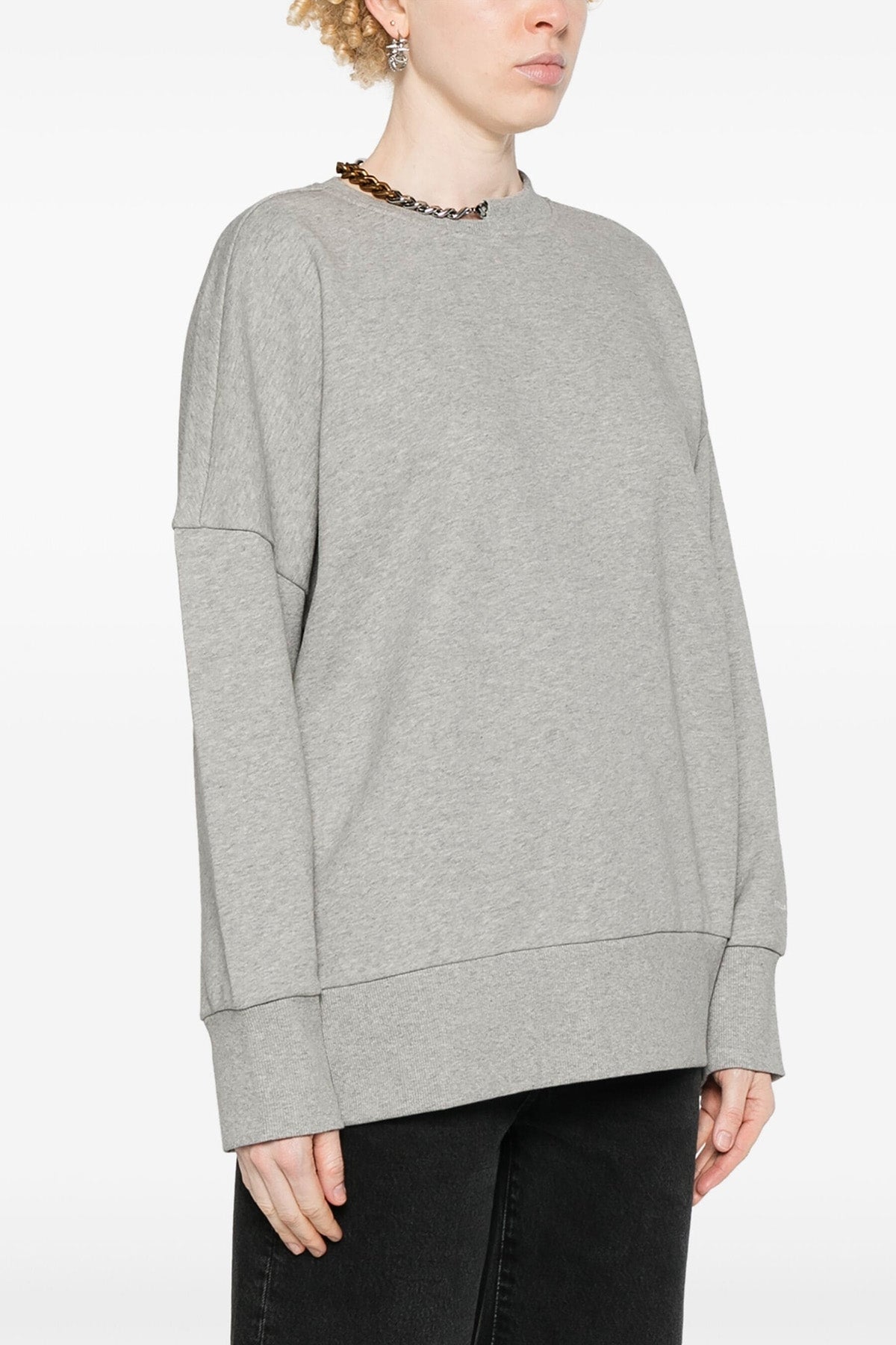 chain cotton sweatshirt