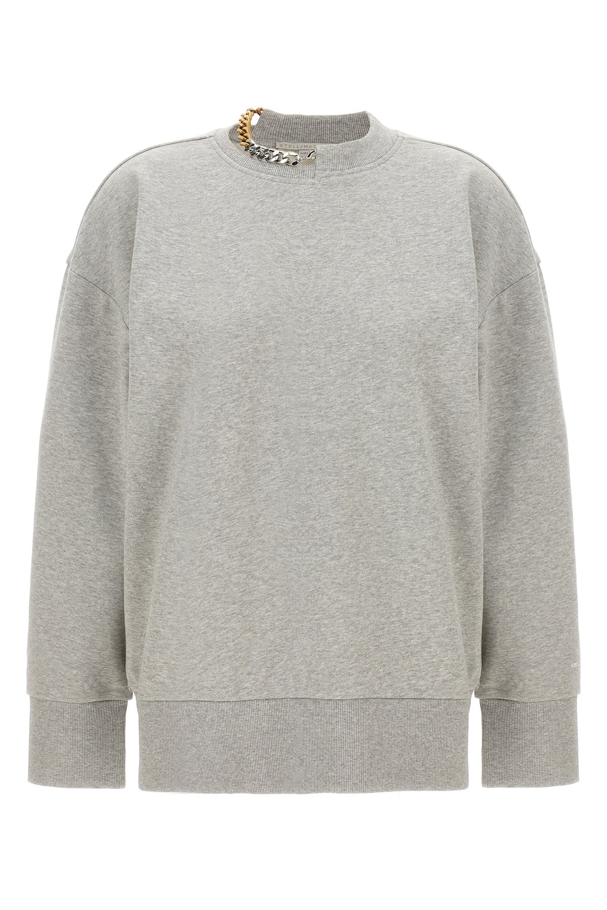 chain cotton sweatshirt