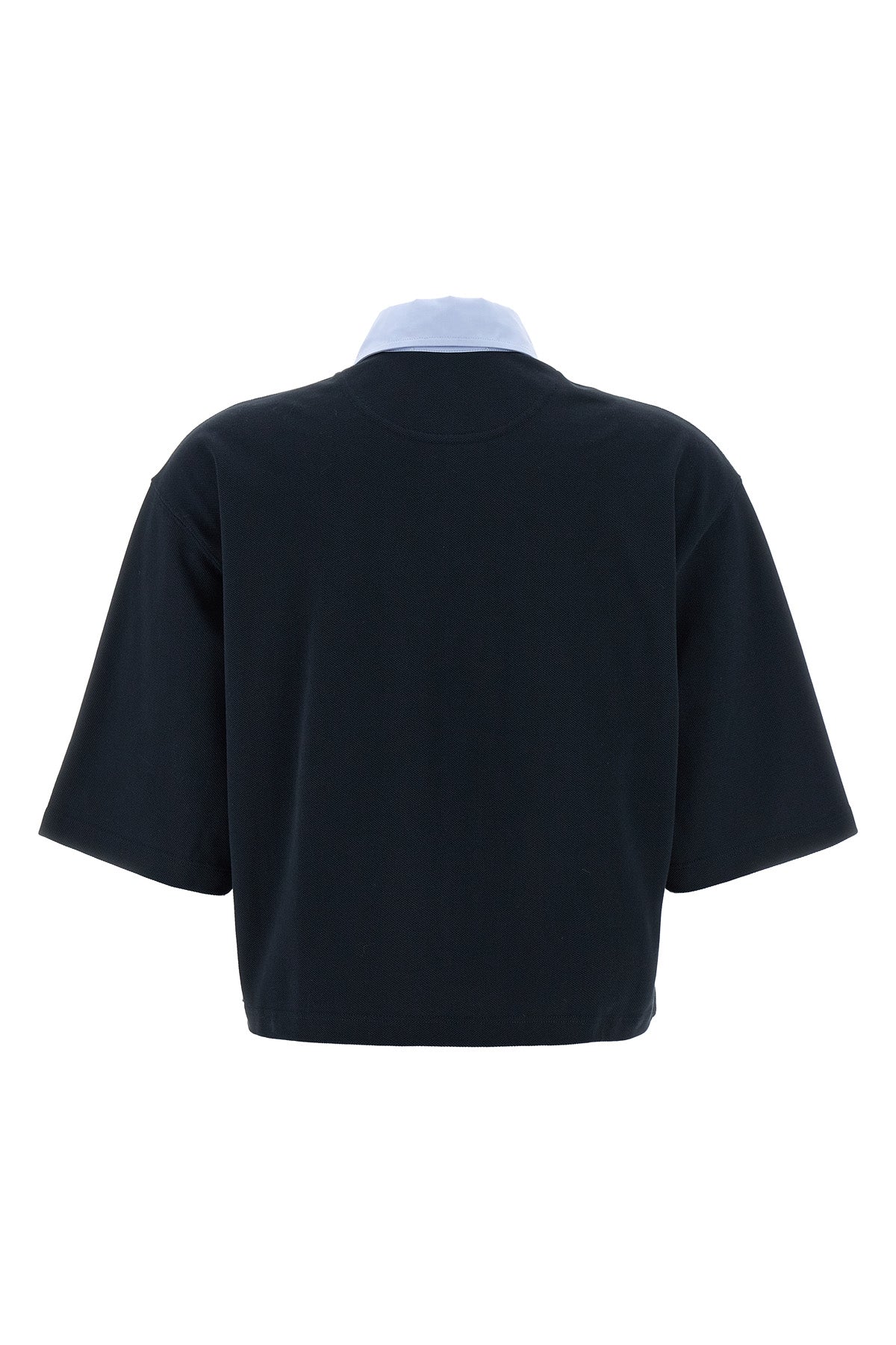 piqué cotton polo shirt