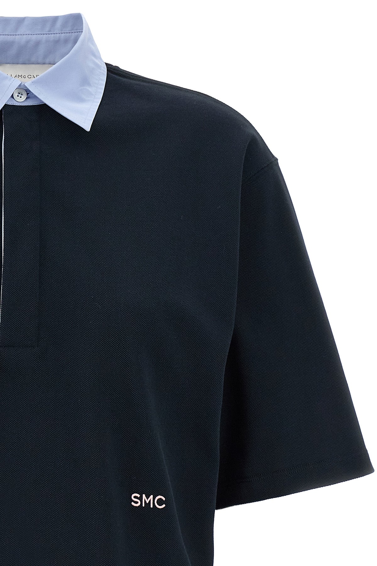 piqué cotton polo shirt