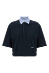 piqué cotton polo shirt