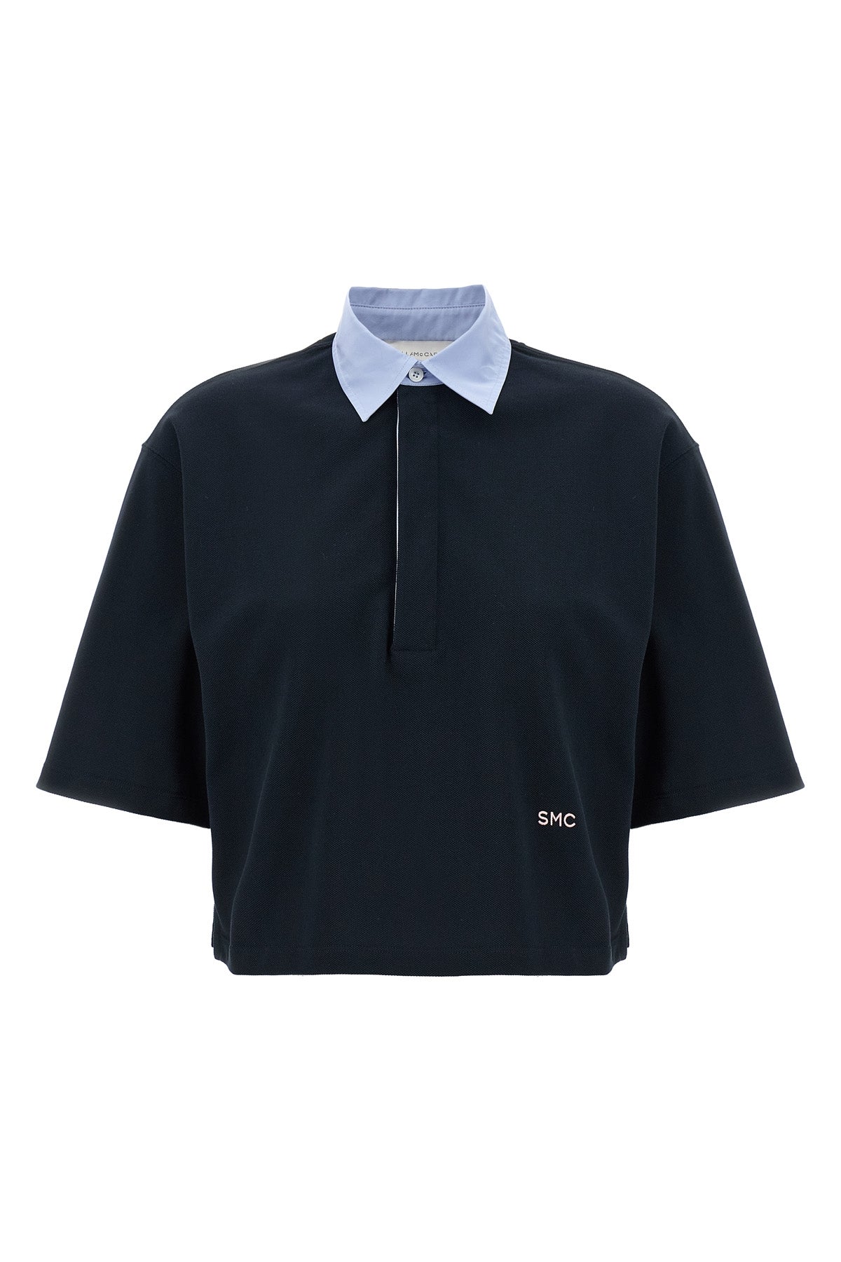 piqué cotton polo shirt