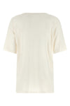 t-shirt in linen blend