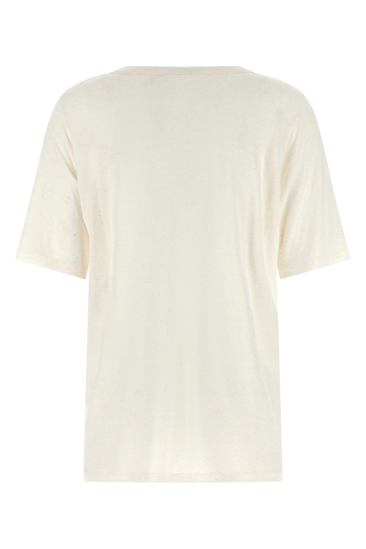 t-shirt in linen blend