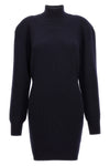 wool blend knit dress