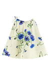 fiordaliso print cotton top