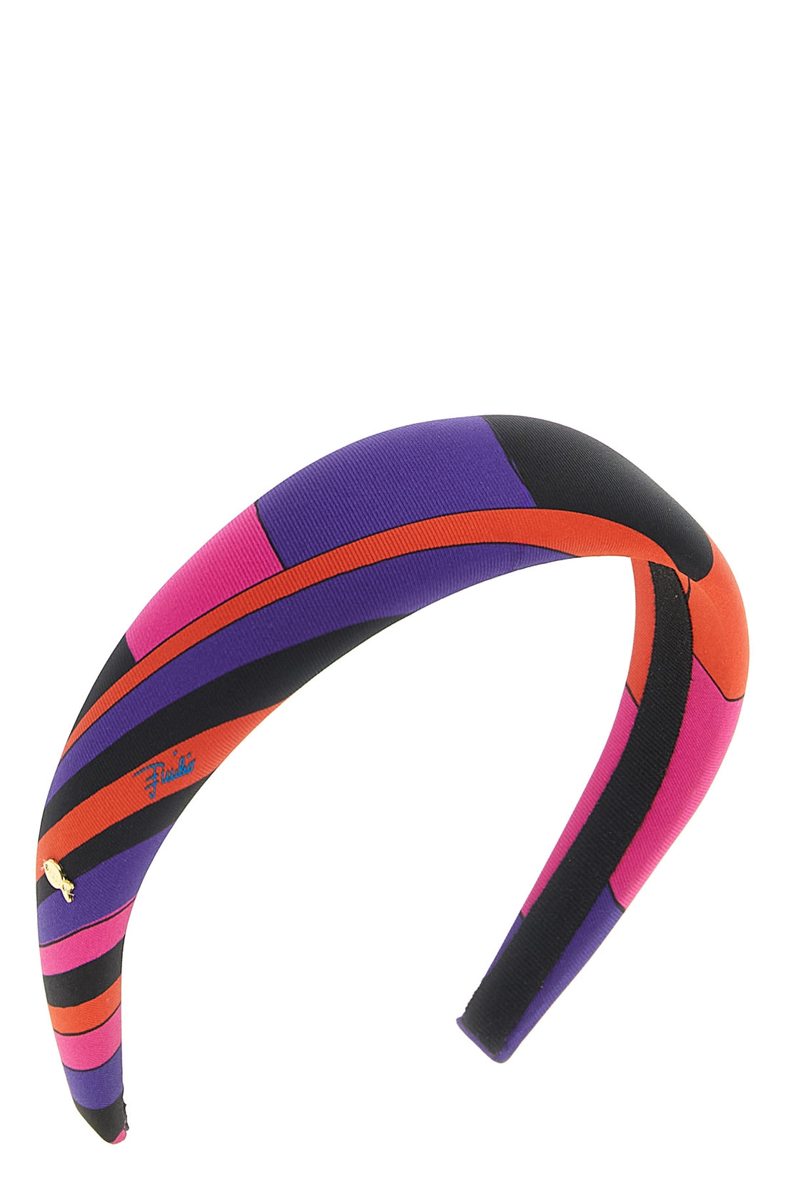 PUCCI OS the pucci headband defines the vibrant aesthetics of the maison through a rounde