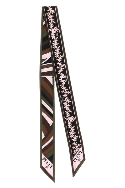the pucci scarf stands out for its elongated silhouette