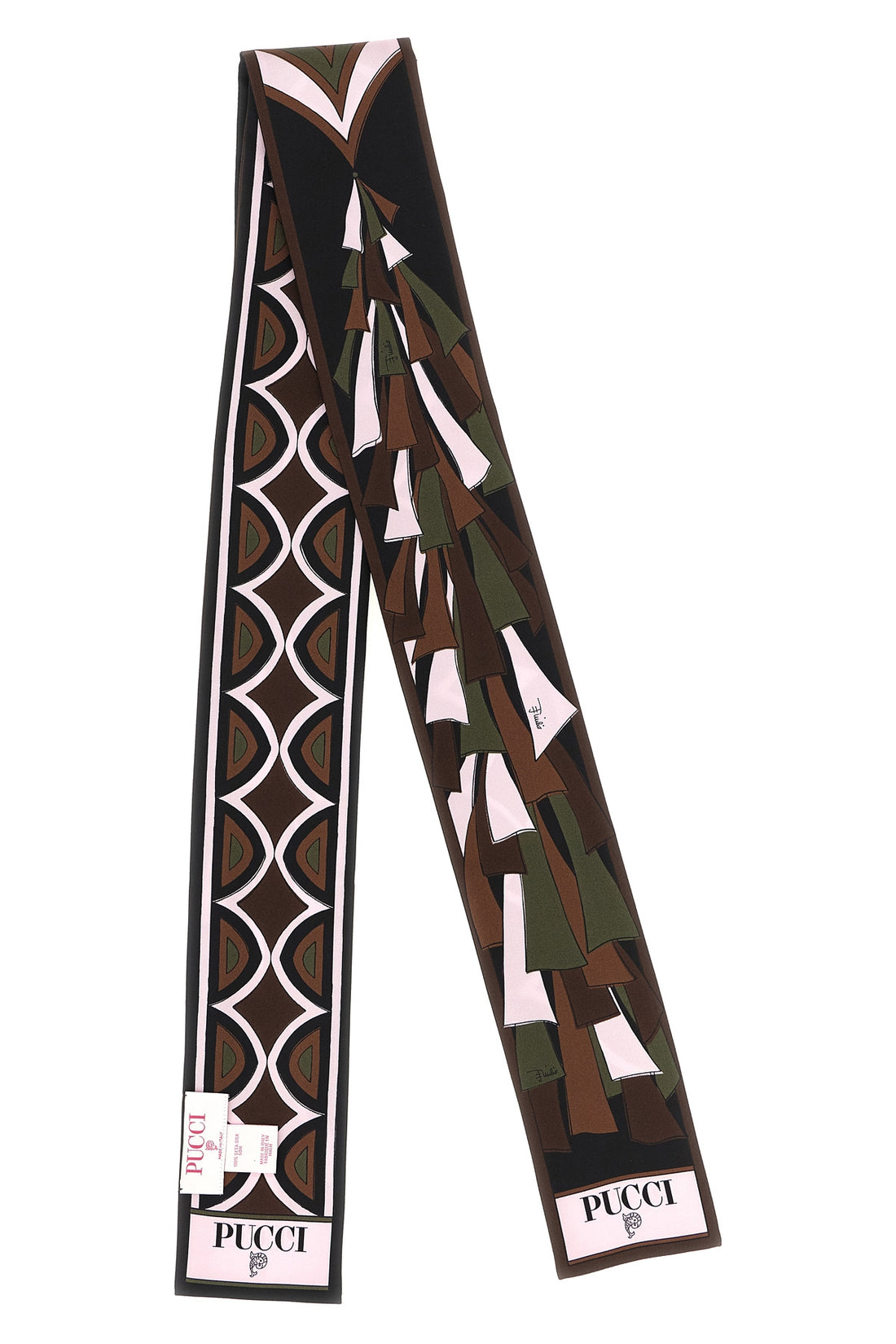 PUCCI OS foulard pucci embodies the excellence of italian manufacturing through a metric