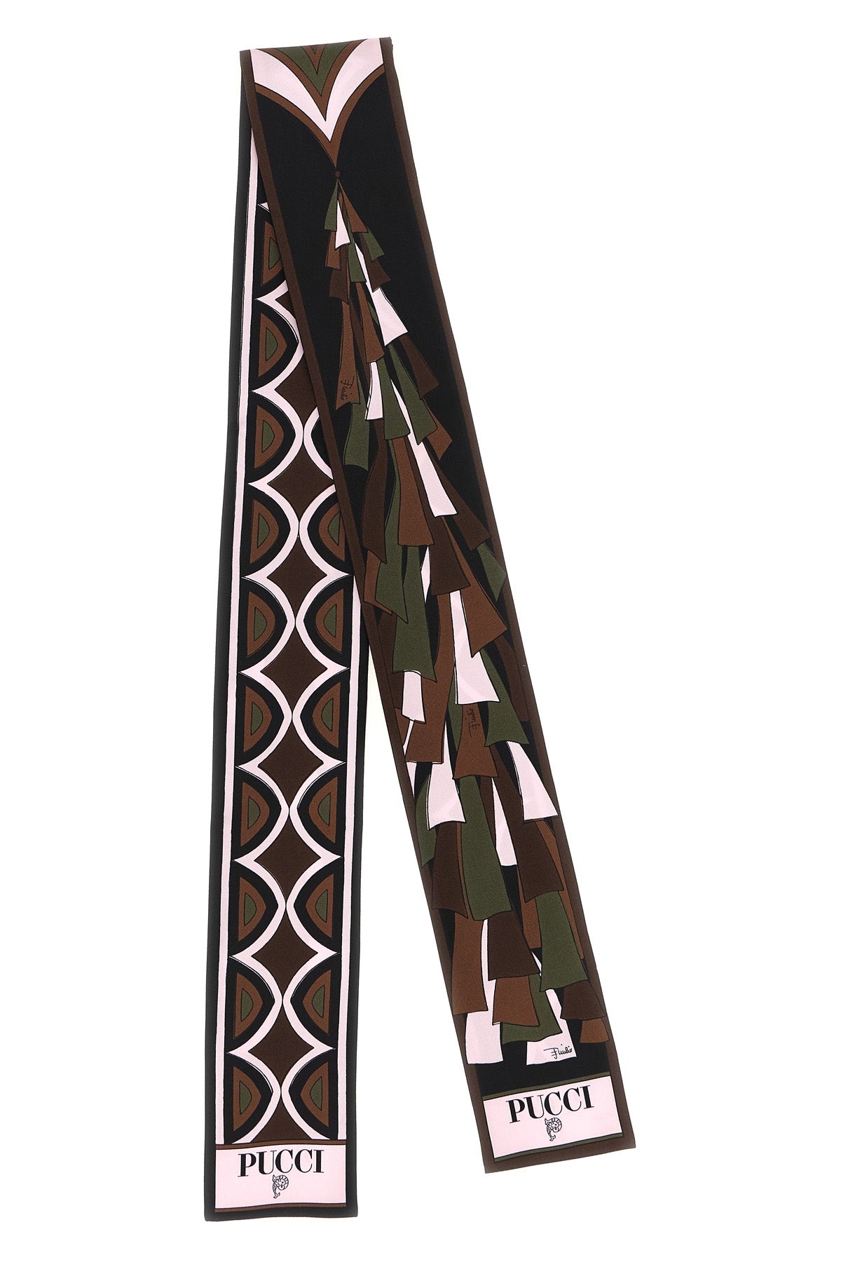 foulard pucci embodies the excellence of italian manufacturing through a metric