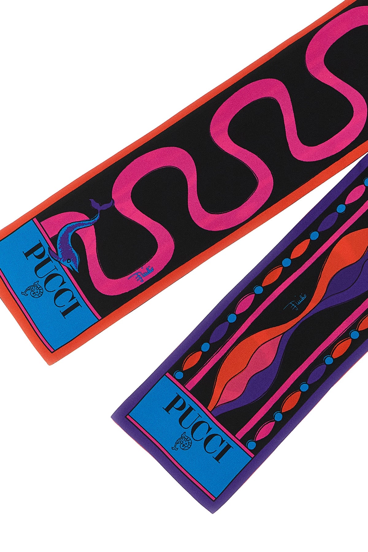 the pucci bandeau scarf represents an accent of pure sartorial luxury