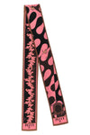 the pucci bandeau scarf stands out for its elongated silhouette and precisely fi