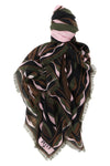 pucci pashmina in wool and silk blend stands out for its impalpable texture and