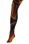 pucci tights redefine the aesthetics of the accessory through a graphic design