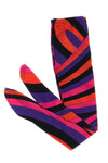pucci tights redefine everyday elegance through a kaleidoscope of vibrant colour