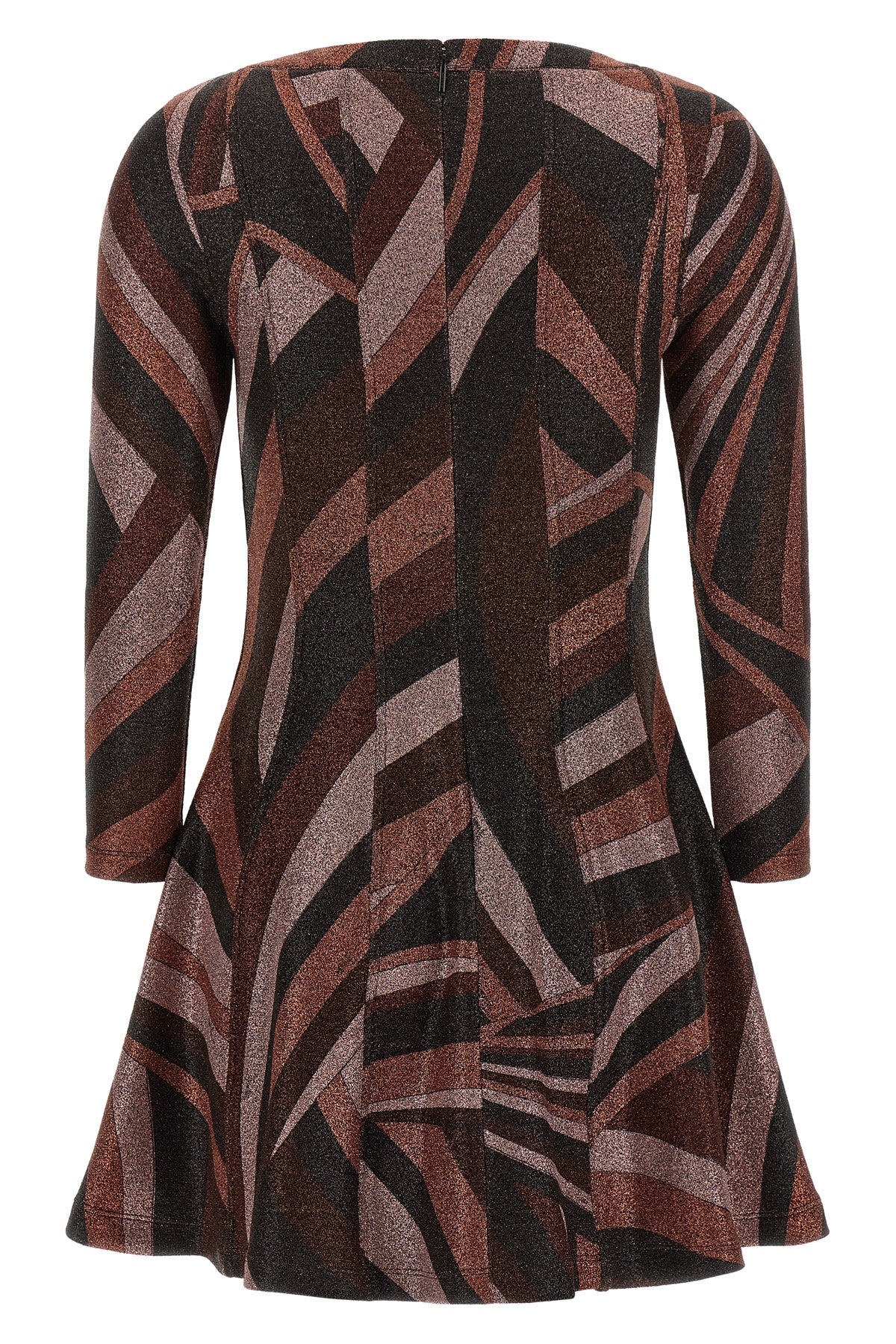 the pucci lurex jersey mini dress redefines the codes of the evening wardrobe