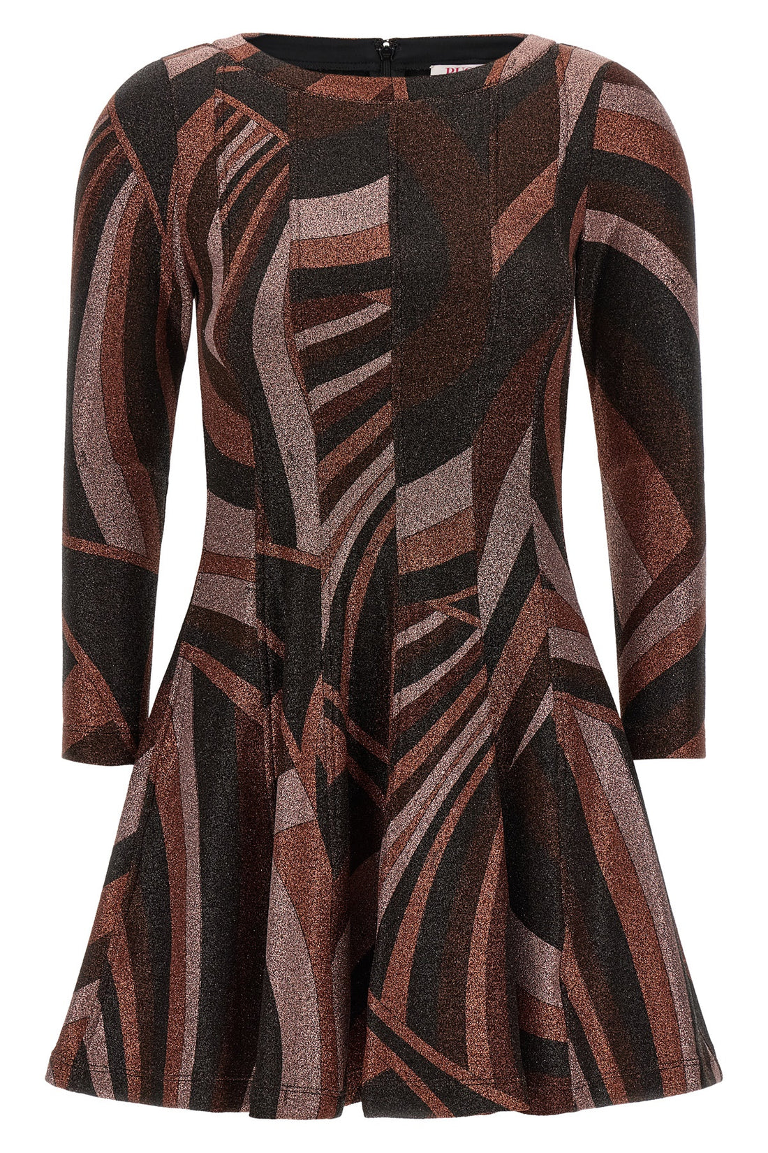 PUCCI 38 the pucci lurex jersey mini dress redefines the codes of the evening wardrobe