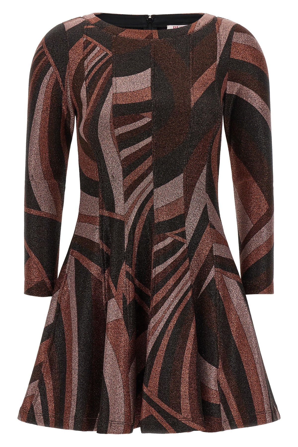 the pucci lurex jersey mini dress redefines the codes of the evening wardrobe