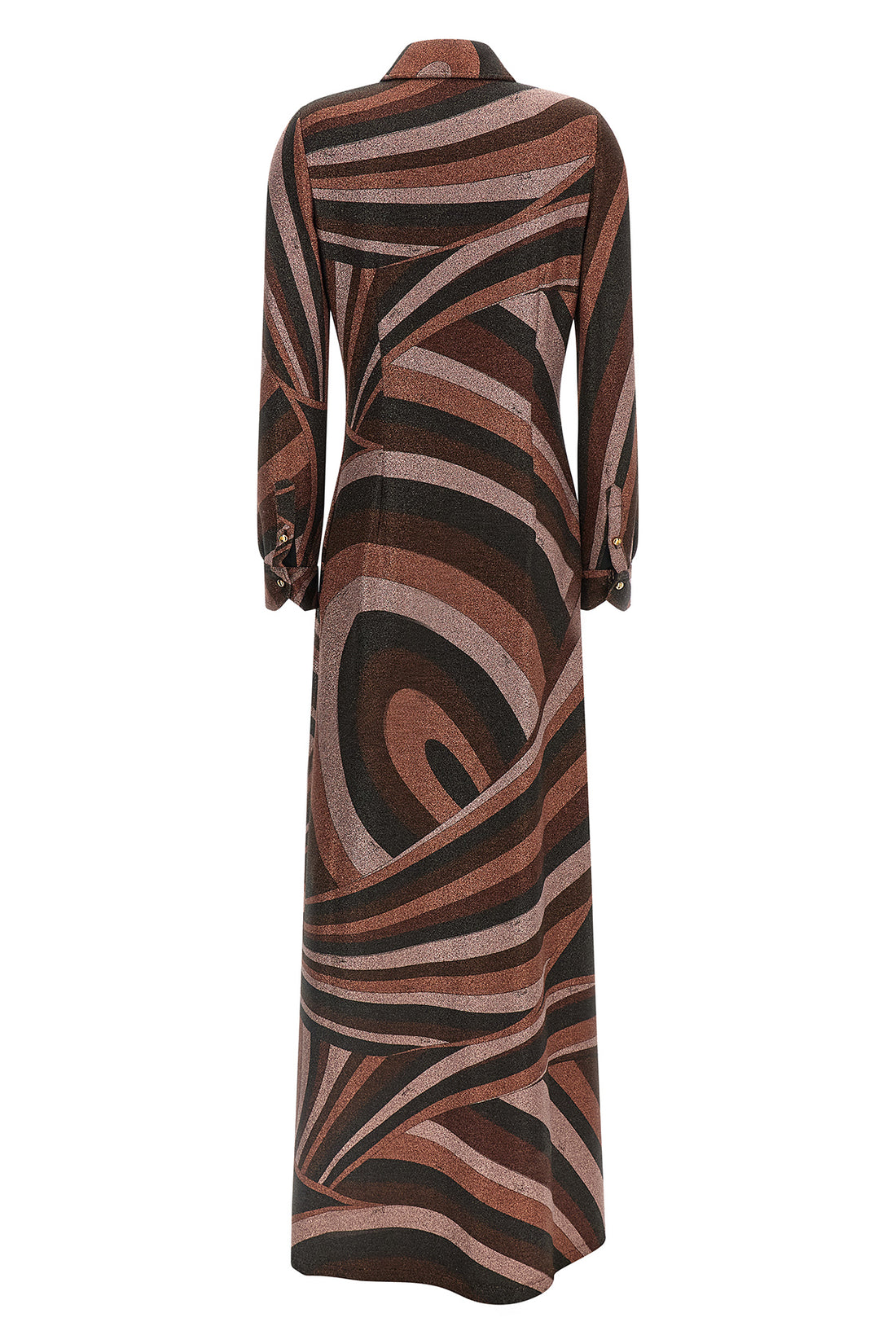 PUCCI 44 the long pucci dress defines a tight silhouette through a sophisticated processi