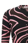 the pucci wool blend cropped cardigan defines a new concept of tailored knitwear