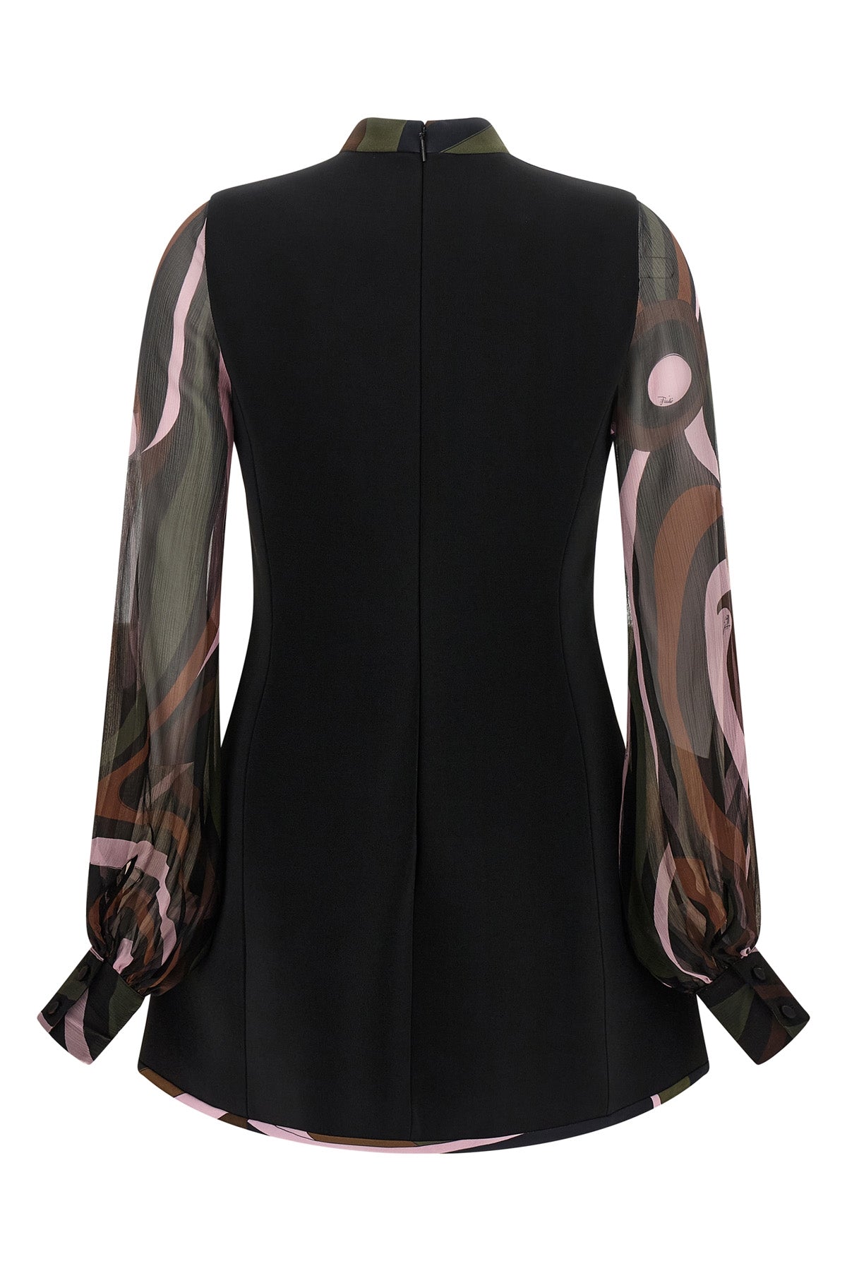 pucci structured cady mini dress redefines the codes of contemporary elegance th
