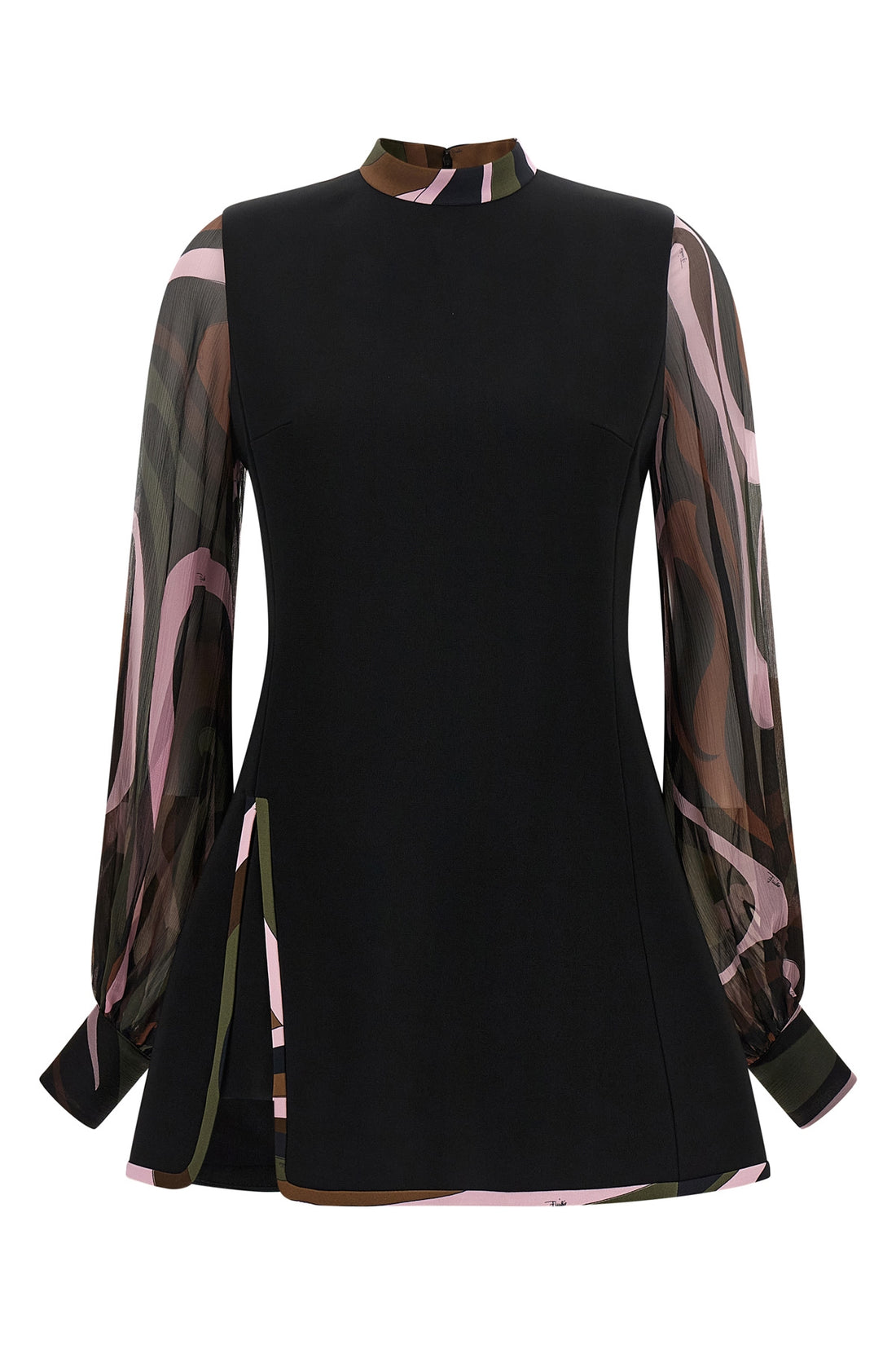 PUCCI 38 pucci structured cady mini dress redefines the codes of contemporary elegance th