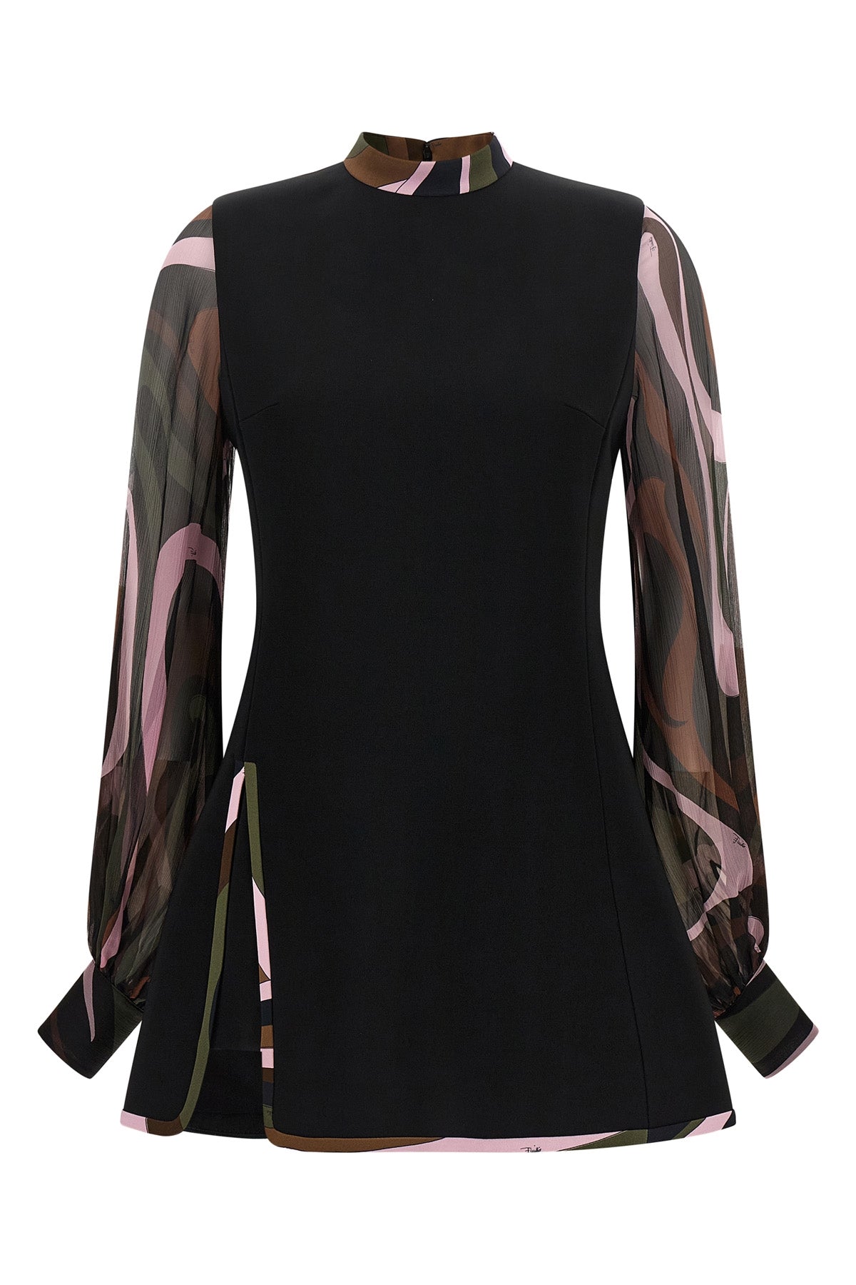 pucci structured cady mini dress redefines the codes of contemporary elegance th