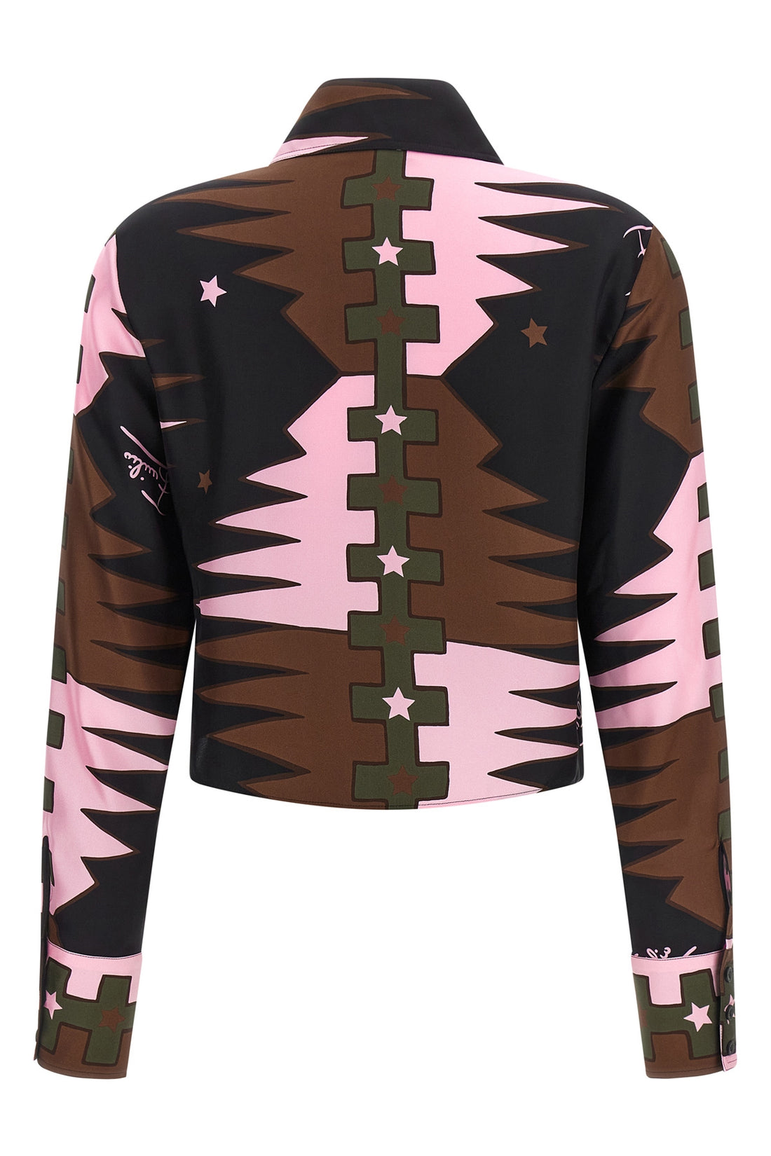 PUCCI 40 the pucci shirt is made of fine pure silk twill
