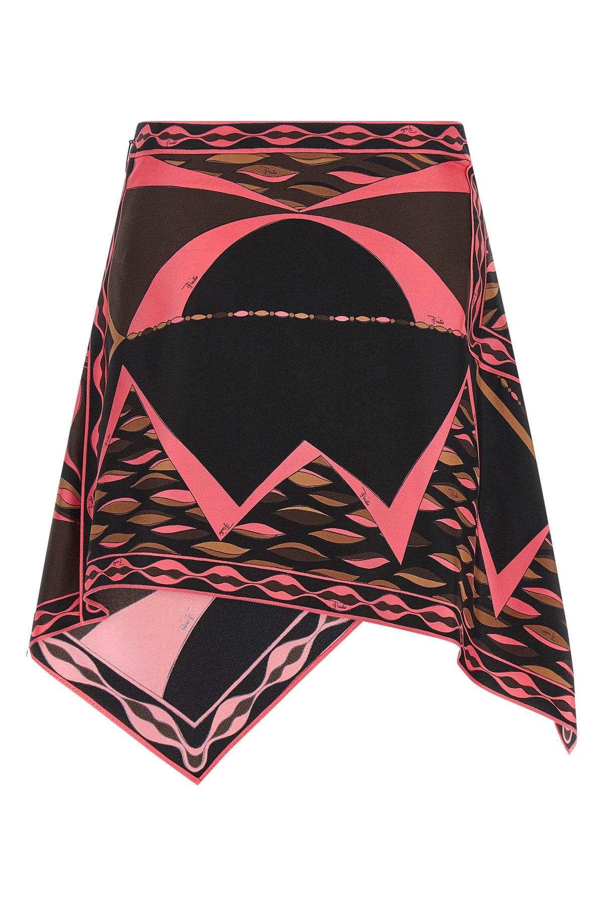 the pucci mini skirt redefines the codes of contemporary elegance through a soph