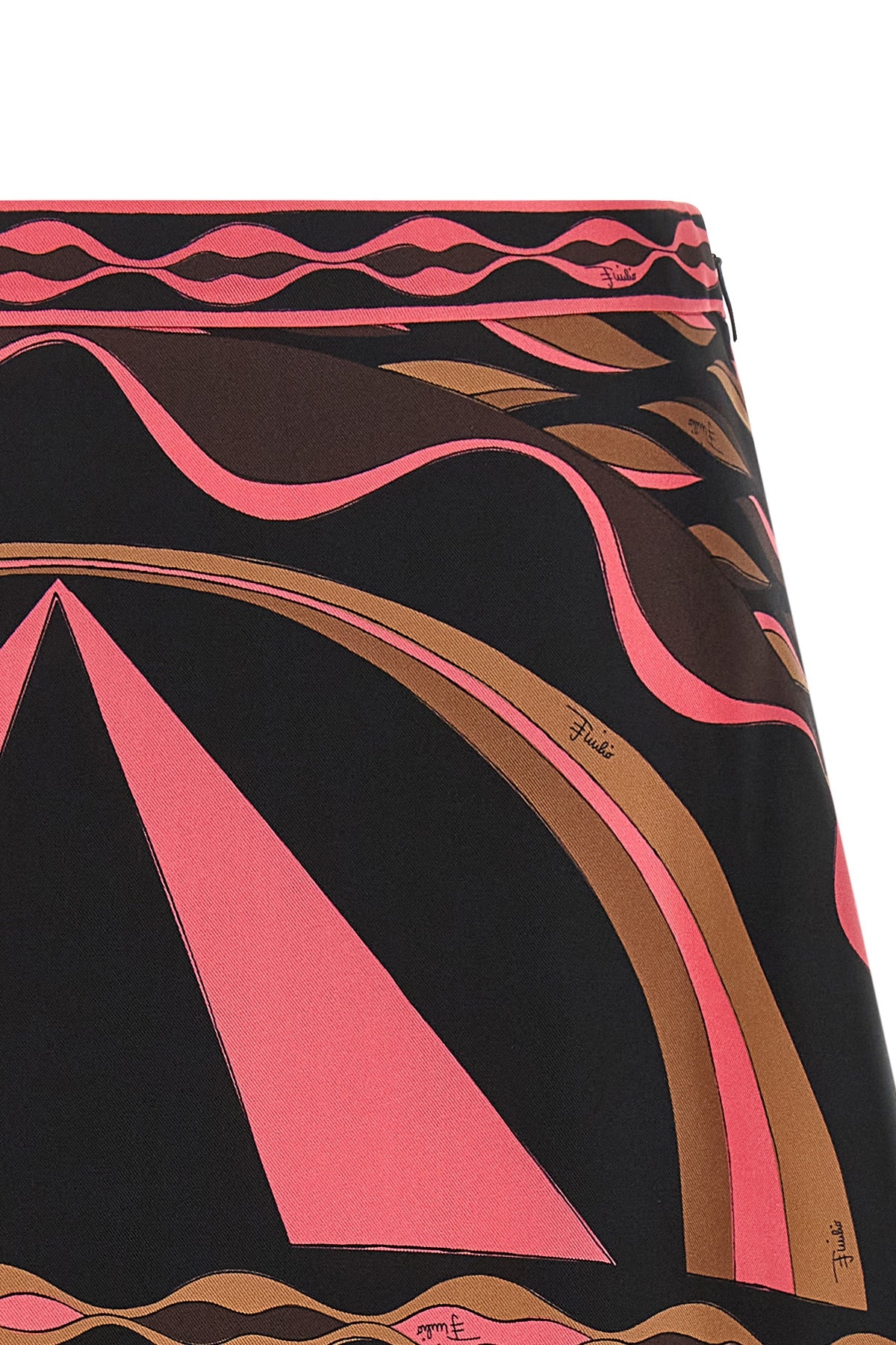 the pucci mini skirt redefines the codes of contemporary elegance through a soph