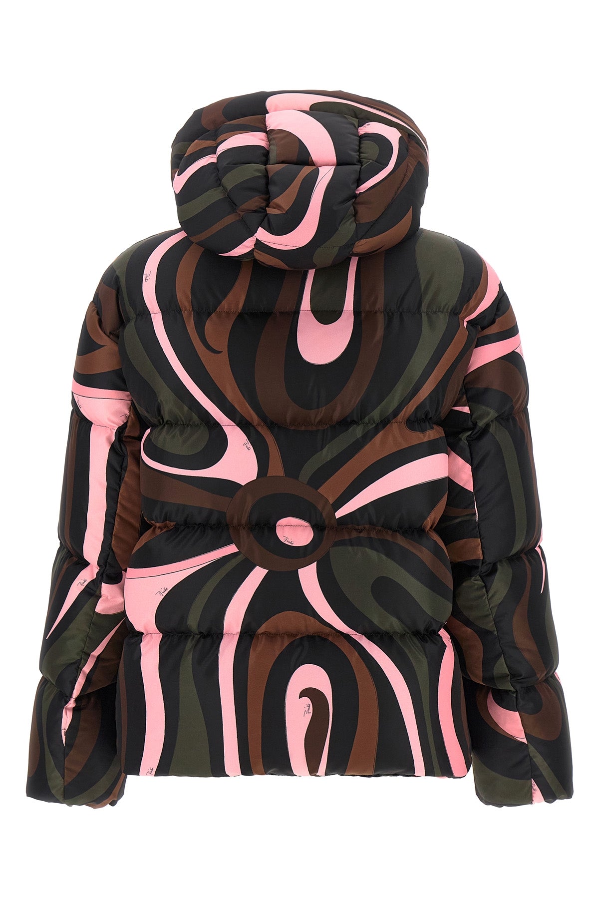 pucci padded down jacket redefines outerwear through a bold and unmistakable aes