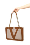 medium viva superstar canvas shopping bag