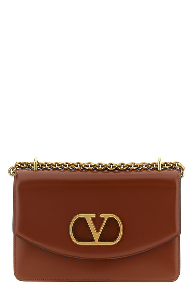 vain shoulder bag in shiny calf leather